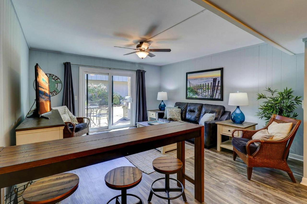 Ocean Villas Deluxe - Oceanfront Villa - Steps To Beach - Great Location - Heated Pool April Hilton Head Island Zewnętrze zdjęcie