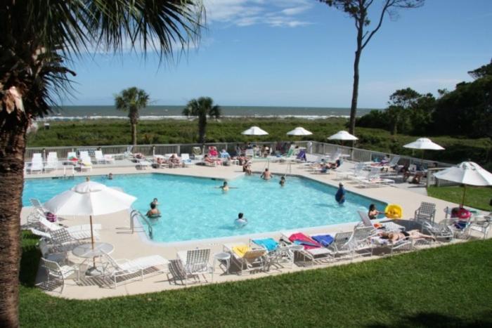 Ocean Villas Deluxe - Oceanfront Villa - Steps To Beach - Great Location - Heated Pool April Hilton Head Island Zewnętrze zdjęcie